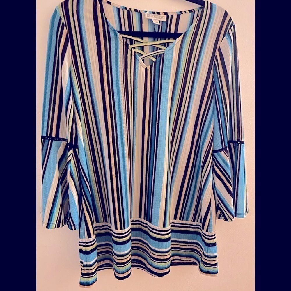 Dana Buchman knit Blouse 3/4 Sleeve Size: Medium
